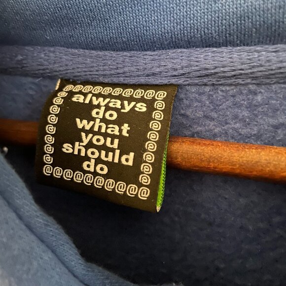 ADWYSD Blue Hoodie Large - Picture 4 of 6